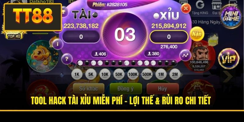 Tool Hack Tài Xỉu Miễn Phí - Lợi Thế & Rủi Ro Chi Tiết 3 Tool Hack Tài Xỉu Miễn Phí - Lợi Thế & Rủi Ro Chi Tiết