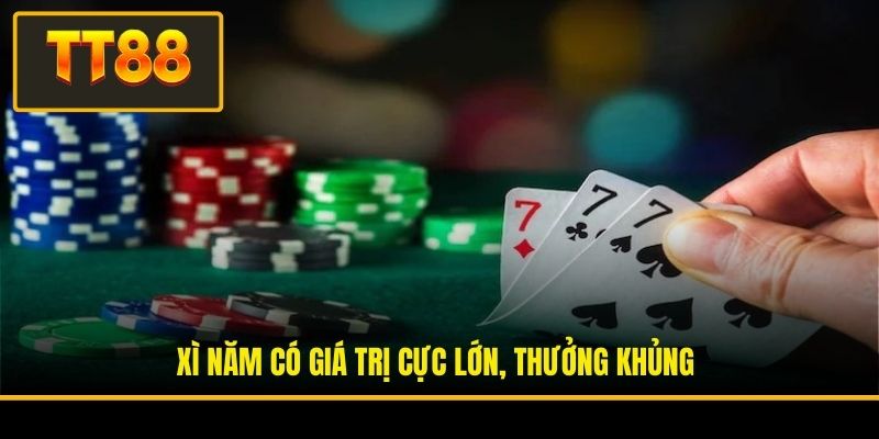 Xì Dách 3 Lá Xì Tính Mấy Và Câu Trả Lời Chi Tiết Từ TT88 4 Xì năm có giá trị cực lớn, thưởng khủng